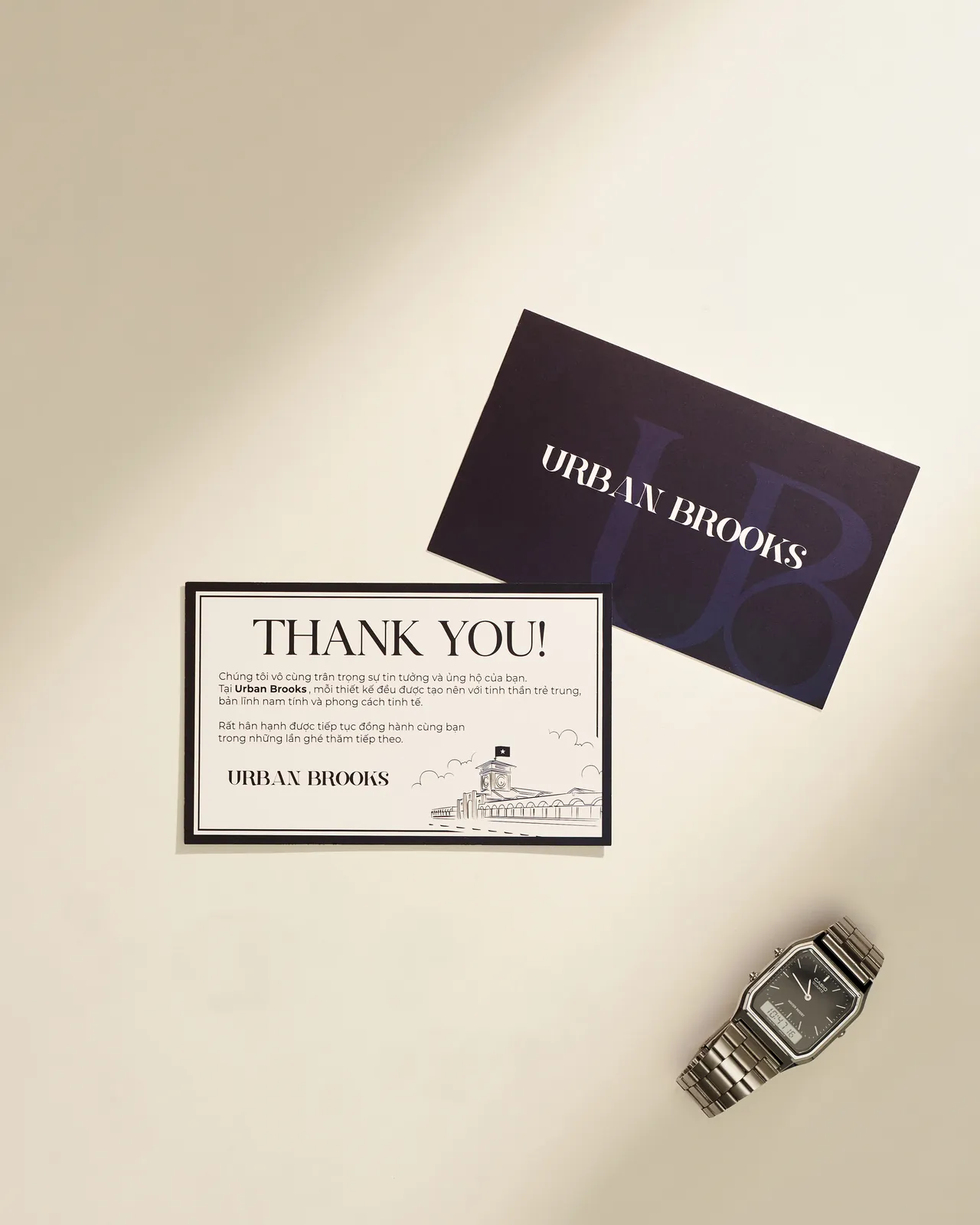 Mẫu thank you card Hoka sản xuất 7