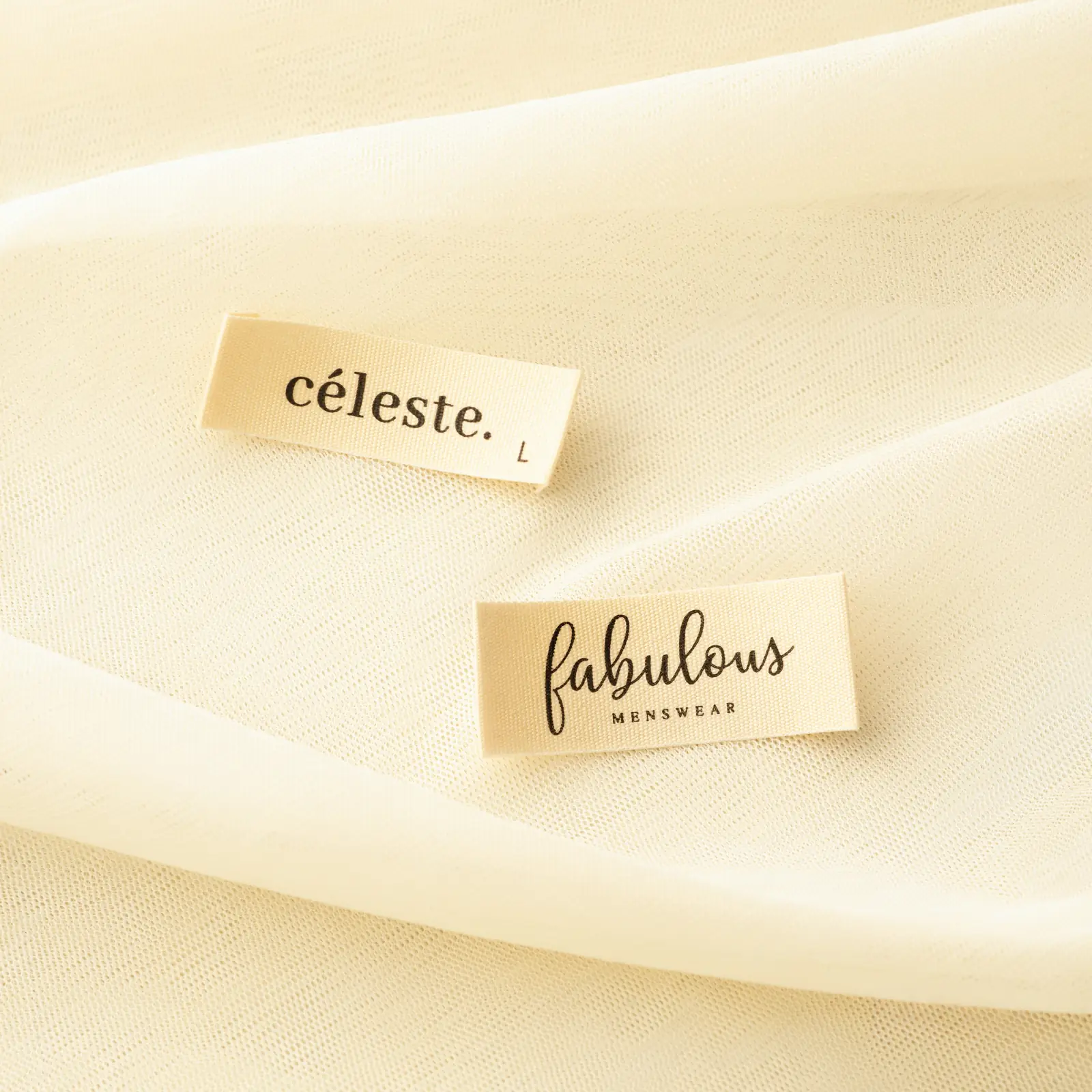 Mác in trên nền cotton mộc